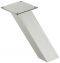 tiefschwarz, RAL 9005, feinstruktur, matt, Befestigungsplatte: silber Barkonsole schw.schr. H=170mm