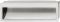 143 x 46 mm Muschel Zi.edelstahlf.143x46mm