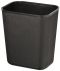 6 l Papierkorb Wand Kst.schwarz