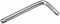 5 mm Innen-Sechskant verz.L-Form SW5