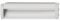 207 x 49 mm Muschelgriff Alu silberfarb. 207x49mm