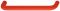 208 x 44 mm Griff Hewi Polyam. rot 36 16/208x44mm