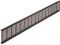 500 x 100 mm Luftblech Alu bronz. 100x500mm