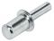 vernickelt Bodenträger St.vernickelt 3/5mm