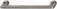 176 x 32 mm Griff Zi.schw.vern.geb. 176x32mm