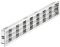 458 x 65 mm Luftgitter Kst. verchr. 65x458mm