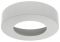 66 x 15,6 mm Unterbaugehs. rund/Kst.weiss/D=65