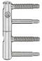 Einbohrband, SFS intec 11R 15-000, für gefälzte Innentüren bis 48/70 kg