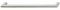 364 x 36 mm Griff Edelst.matt 12/364x36mm