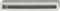 280 x 40 mm Muschel Zi.edelstahlf.280x40mm