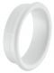 Gegenring Kst. weiss rund 39mm