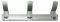 silberfarben Gard.Leiste Kst.silb. 240mm