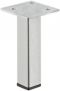 150 mm Möbelfuss Edst.matt Eck 150mm