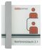Türschild 148 Tuerschild titangrau 148x148