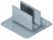 Saeulenfuss St.we. 75x75x2mm
