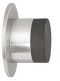 Aluminium Wandtuerpuffer Al.silb. 28mm