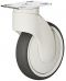 weich Möbelrolle grau 110kg Ø 125mm