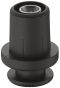 19 mm Sockelversteller Kst.schw. 20mm