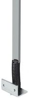 900 mm ZV-Verschlussstange St. blank 900mm