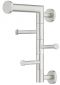 200 mm Garderobe Edelstahl matt 200x255mm