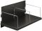682 x 331 x 353 mm Ordnerhalter mit Sichtschutz schwarz