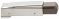 Dämpfer: grau, Gehäuse: vernickelt Blumot. Aufsteck. f. CLIPtop 973A0500.01