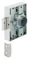 Aufschraub-Riegelschloss, Häfele Heavylock, mit Wechselzylinder, Dornmaß 40 mm