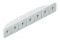 With 7 letter inserts Schriftleiste Kst. weiss 68mm