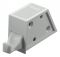 200 Druckschnaepper Push grau m. Pos.hilfe S