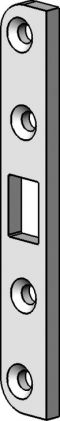 verzinkt STS Bolzenblech 0-B-1286.231, verz.