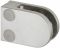 messingfarben, PVD-beschichtet Glasklemme Mod.27 Zi.messf. f. Rohr 38mm
