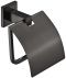 graphitschwarz Toilettenpapierhalter Ms.schw.matt