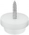 20 mm Stopper Kst. weiss Ø 24mm