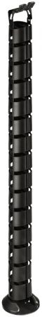 815 mm Kabelführung vertikal schw. 815mm
