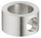 Auflagering, Tablarreling-System, für Relingstange 6 mm