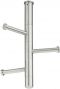 109 mm Garderobe Edelstahl matt 25x260mm