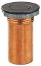 19 mm Bodenbuchse Ms.chr.matt 19mm