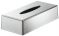 verchromt, poliert Kosmetiktuchbox Kst.chr.pol.255x130x60mm