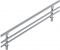 verchromt Reling chrom 448x39mm