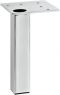 150 mm Möbelfuss St.chr.pol. Eck 150mm