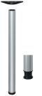 gerade, zylindrisch Bein Rondella gebürstet Ø 60/690mm