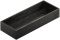 Schale und Boden: schwarz, gebeizt, mit PUR-Lack lackiert Schale Esche schw. 300x117,5x43mm
