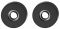 Rundzylinder DR-Rosette PA grau 92