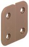 braun Scharnier Kst.braun 40x40mm