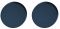 ohne Blind-Rosette PA blau 50