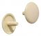 Kunststoff Abdeckkappe Kst. beige 12x 2,5mm