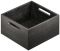 schwarz, gebeizt
mit PUR-Lack lackiert Box2 Esche schw. 236x236x110mm