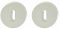 Buntbart BB-Rosette PA grau 97