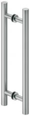 68 mm Tuergriff beids. rund Al.silberf. 400mm