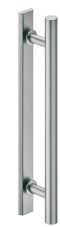 silberfarben, eloxiert Tuergriff eins. rund Al.silberf. 400mm
